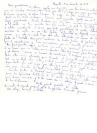 [Carta] 1955 dic. 19, Rapallo, [Italia] [a] Doris Dana, [New York]