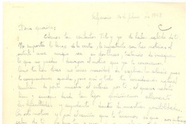 [Carta] 1958, entre feb. 14 y abr. 23, Valparaíso, Chile [a] Doris Dana, [New York]