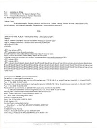 [Carta electrónica] 2000, oct. 17, Valparaíso, Chile [a] Doris Dana