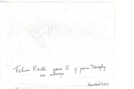 [Tarjeta] 2003, [diciembre], Viña del Mar, Chile [a] Doris Dana, [Florida]