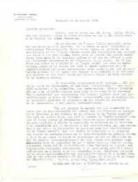 [Carta] 1956 ago. 31, Santiago, Chile [a] Doris Dana, [New York]