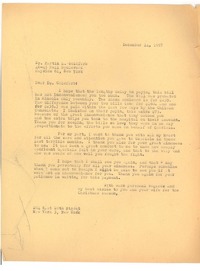 [Carta] 1957, dic. 14, New York [a] Martin L. Goldfarb, New York
