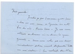 [Carta], 1961 dec. 22, México [a] Doris Dana, [New York]