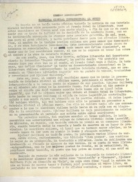 Gabriela Mistral interpretada al sueco