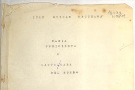 María Cenicienta o la otra cara del sueño