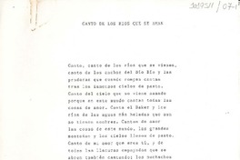 Cantos de los ríos que se aman
