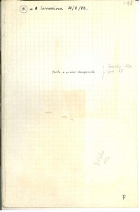 Canto a su amor desaparecido