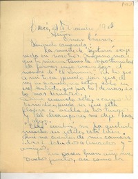 [Carta] 1927 dic.27, Curico, Chile [a] Luis Omar Cáceres