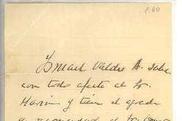 [Carta] 1926 mar. 19, [Santiago], Chile [a] Sr. Marin