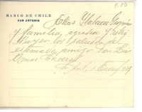 [Tarjeta] 1939 ene. 1, San Antonio, Chile [a] Luis Omar Cáceres