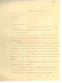 [Carta] 1929 abr. 16, Santiago, Chile [a] Luis Omar Cáceres, San Antonio, Chile