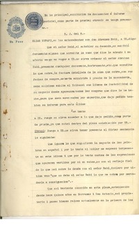 [Carta] 1928 jul. 18, San Antonio, Chile [al] Sr. Alberto Sanfuentes y Sr. Abelardo Valderrama