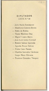 [Tarjeta] 1955 agosto, Santiago, Chile