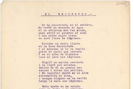 El encuentro