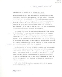 A propósito de la edición de "El Paraíso está vacío"