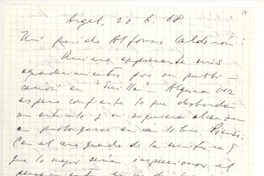 [Carta] 1968 jun. 20, Argelia [a] Alfonso Calderón, Santiago, Chile