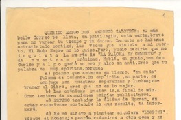 [Carta] [1980] Antofagasta, Chile [a] Alfonso Calderón