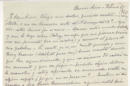 [Carta] 1960 feb. 2, Buenos Aires, Argentina [a] Alfonso Calderón