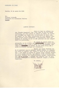 [Carta] 1966 mar. 24, Madrid, España [a] Alfonso Calderón,