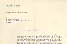 [Carta] 1966 mar. 24, Madrid, España [a] Alfonso Calderón,