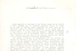 Alone y unas flechas de acero