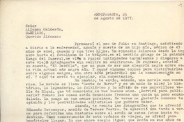 [Carta] 25 ago. 25, Antofagasta, Chile [a] Alfonso Calderón