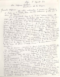 [Carta] 1994 ago. 08, Santiago, Chile [a] Alfonso Calderón