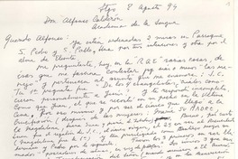 [Carta] 1994 ago. 08, Santiago, Chile [a] Alfonso Calderón
