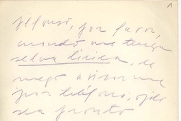 [Carta] 1972 sep. 06, [Santiago, Chile] [a] Alfonso Calderón