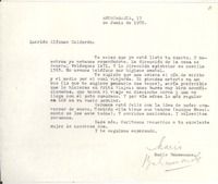 [Carta] 1978 jun. 17, Antofagasta, Chile [a] Alfonso Calderón, Santiago, Chile