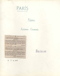 París Notas