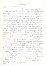 [Carta] 1989 ene. 29, Santiago, Chile [a] Jorge [Aravena Llanca]
