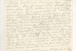 [Carta] 1952 junio, Nápoles, Italia [a] Sixtina Araya