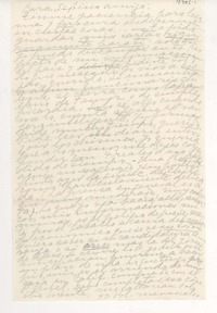 [Carta] 1952 noviembre, Nápoles, Italia [a] Sixtina Araya