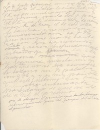 [Carta] 1951, Santiago, Chile [a] Gabriela Mistral