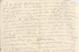 [Carta] 1951, Santiago, Chile [a] Gabriela Mistral