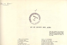 En el confin del alma