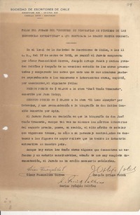 [Oficio] 1953 mar. 17, Santiago, Chile