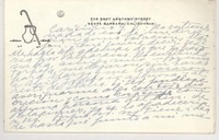 [Tarjeta] [1950], Santa Bárbara, California [a] José Santos González Vera