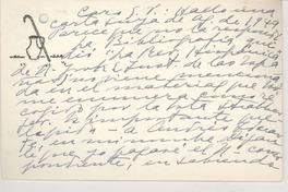 [Tarjeta] [1950], Santa Bárbara, California [a] José Santos González Vera