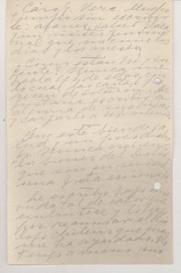 [Carta] [1952], Nápoles, Italia [a] José Santos González Vera