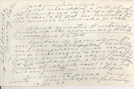 [Carta] 1949 dic. 14, Veracruz, México [a] José Santos González Vera