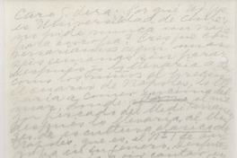 [Carta] [1952], Nápoles, Italia [a] José Santos González Vera