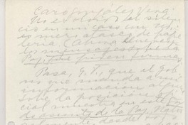 [Carta] [1952], Nápoles, Italia [a] José Santos González Vera