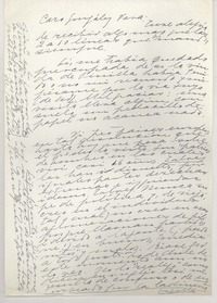 [Carta] [1952], Nápoles, Italia [a] José Santos González Vera