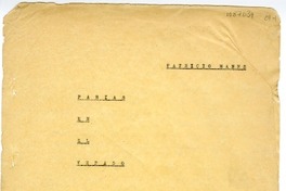 Parias en el vedado novela