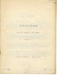 Espigas catorce sonetos y un poema