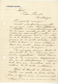[Carta] 1916 agosto 6, Concepción, Chile [a] Pedro Prado