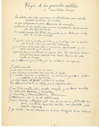 Elegía de las grandes nieblas