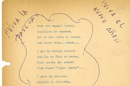 [Para don Daniel Belmar...]